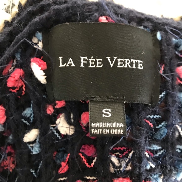 Anthro | La Fee Verte Confetti cardigan size Small - Picture 7 of 7